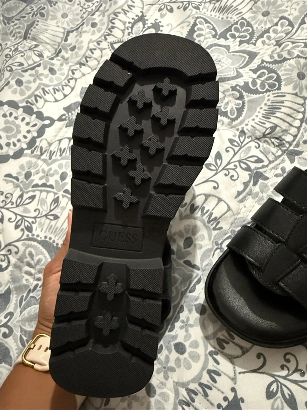 Guess woven strappy